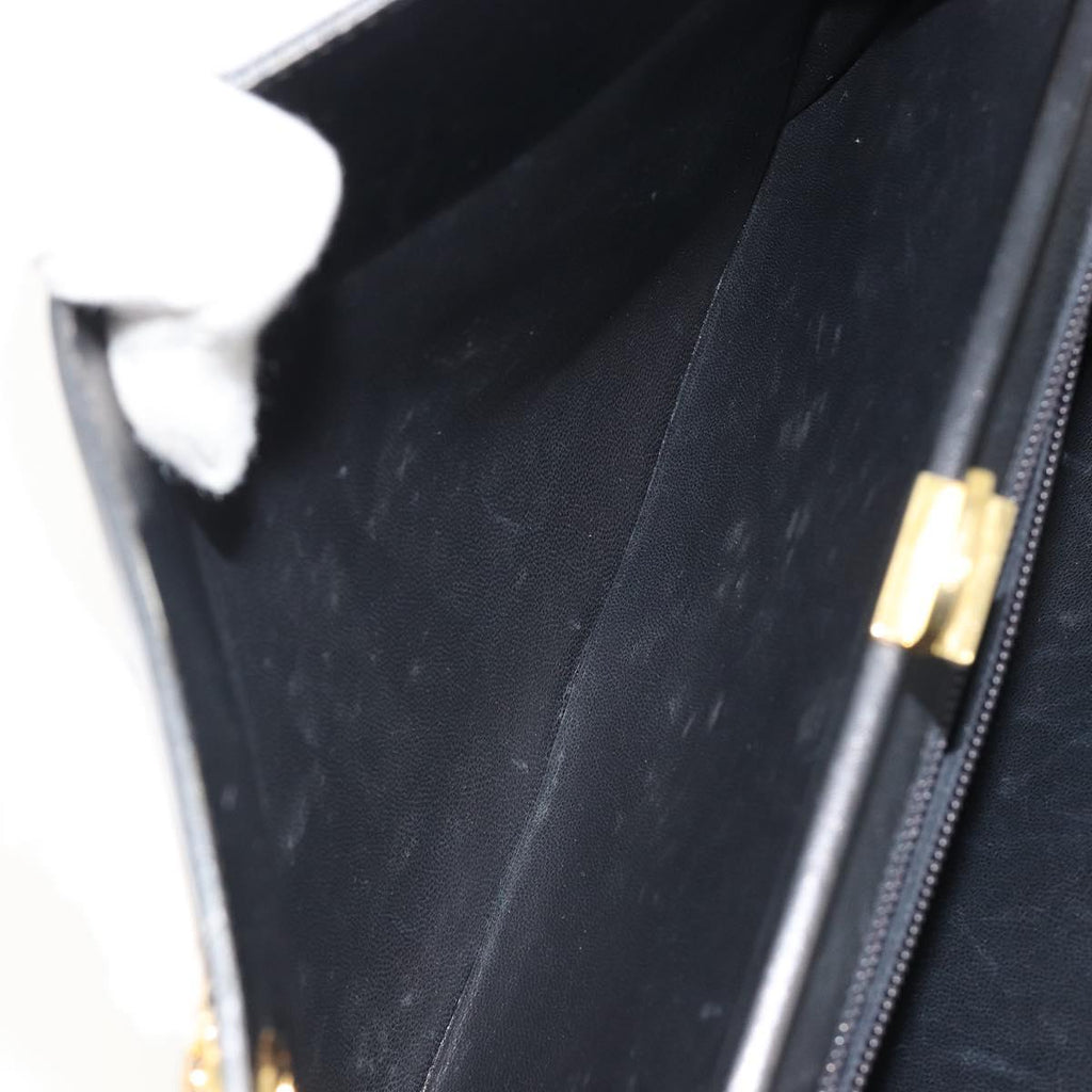 Chanel Black Leather Shoulder Bag