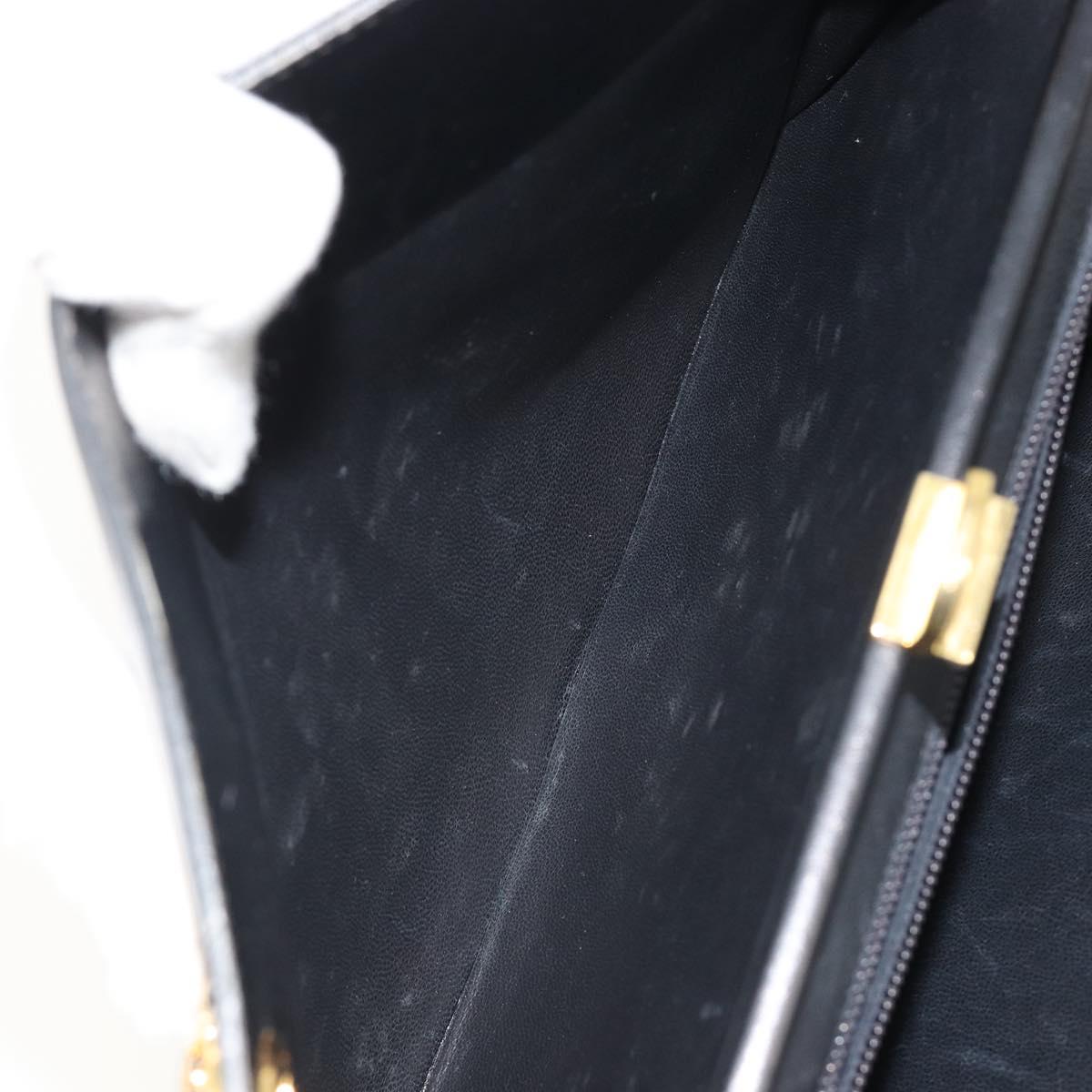 Chanel Black Leather Shoulder Bag