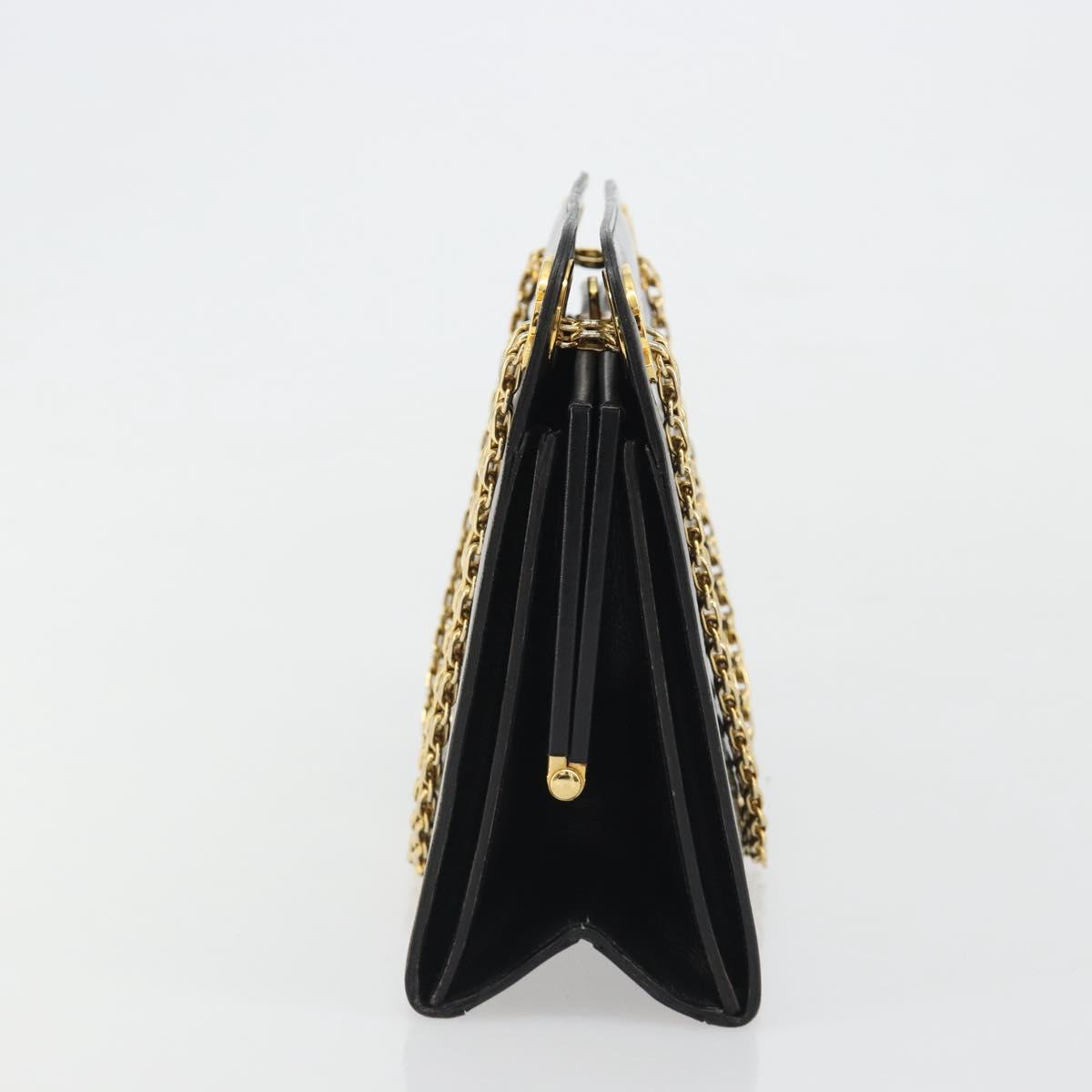Chanel Black Leather Shoulder Bag