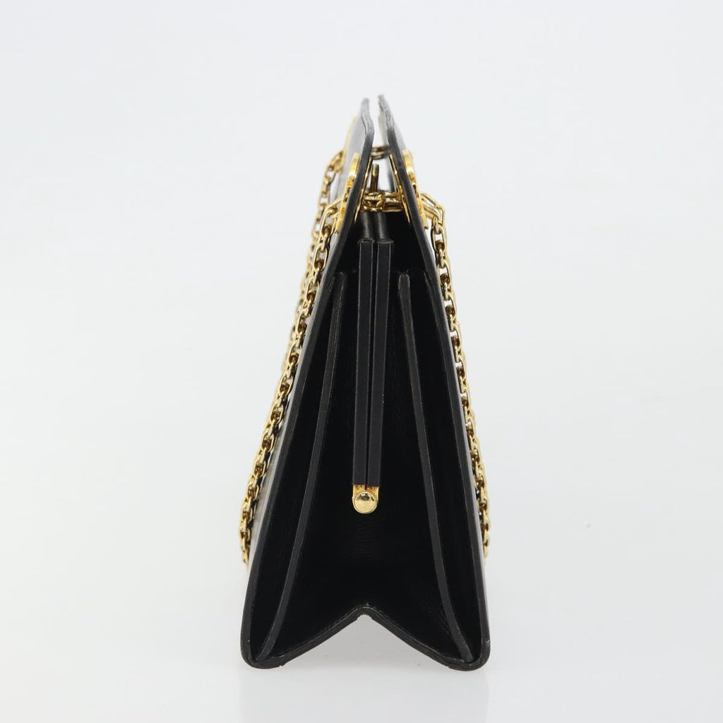 Chanel Black Leather Shoulder Bag