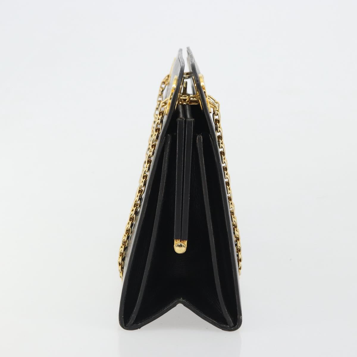 Chanel Black Leather Shoulder Bag