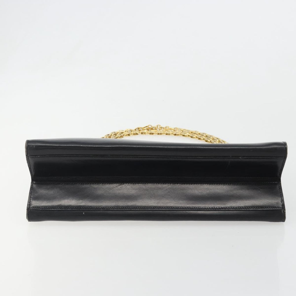 Chanel Black Leather Shoulder Bag