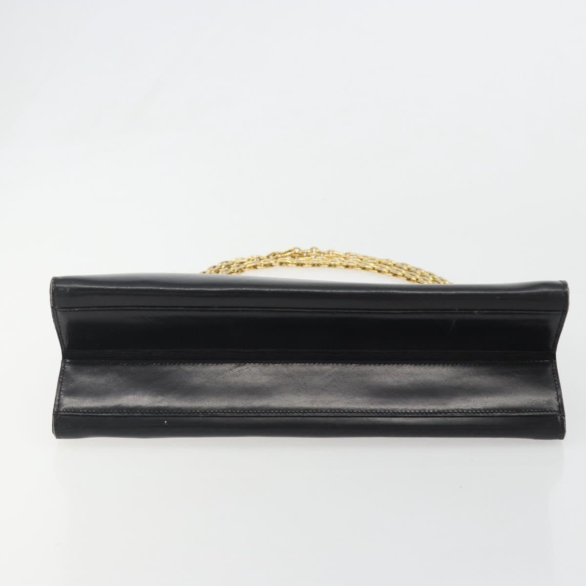 Chanel Black Leather Shoulder Bag
