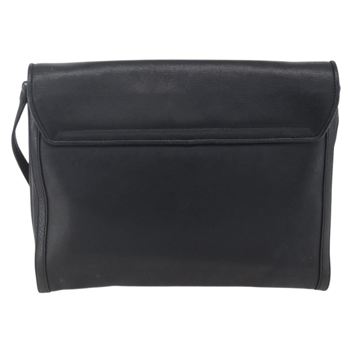 Celine Black Leather Crossbody
