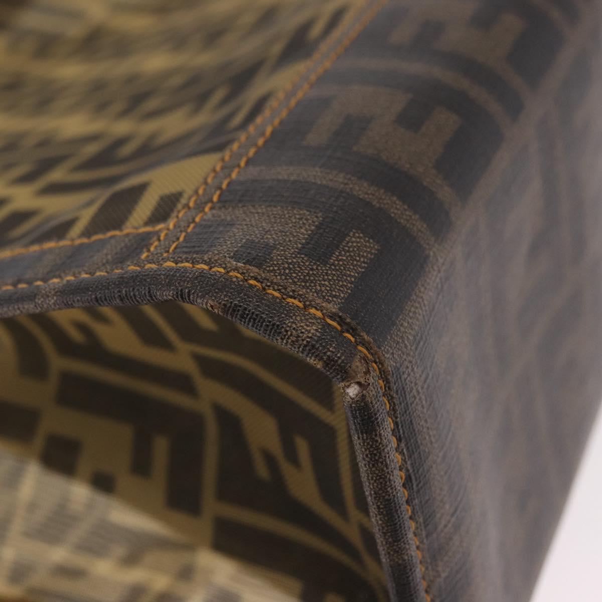 Fendi Brown Zucca Beach Tote