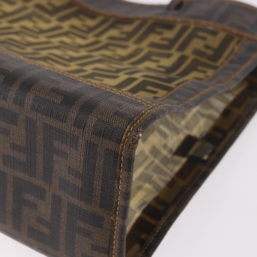 Fendi Brown Zucca Beach Tote