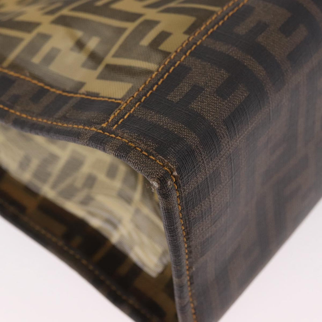 Fendi Brown Zucca Beach Tote