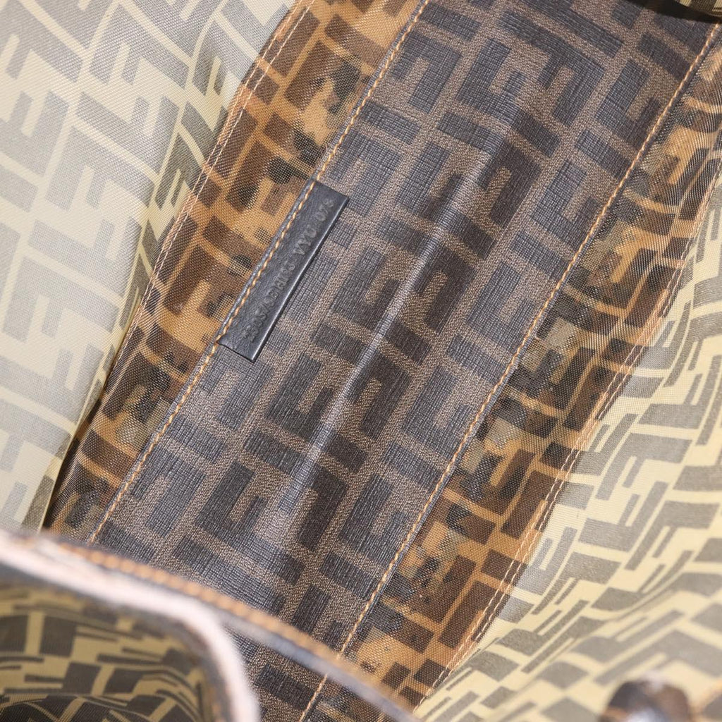 Fendi Brown Zucca Beach Tote