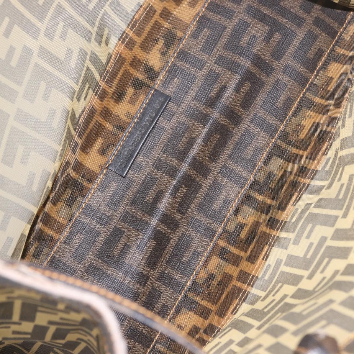 Fendi Brown Zucca Beach Tote