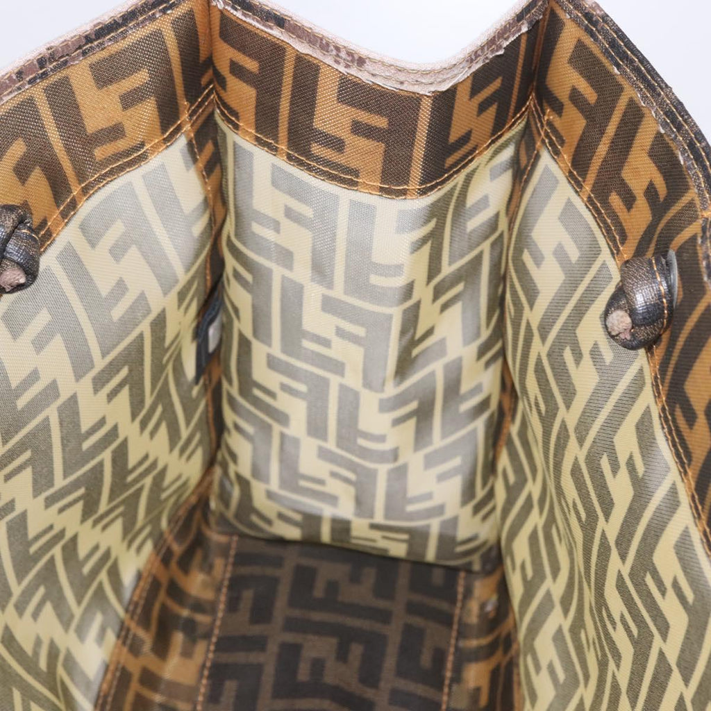 Fendi Brown Zucca Beach Tote