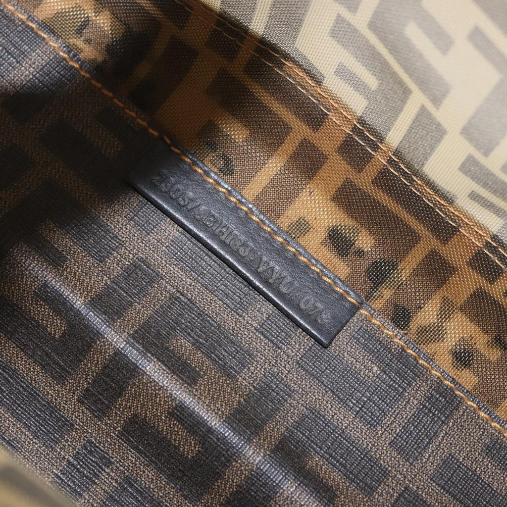 Fendi Brown Zucca Beach Tote