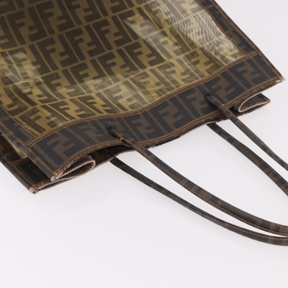 Fendi Brown Zucca Beach Tote