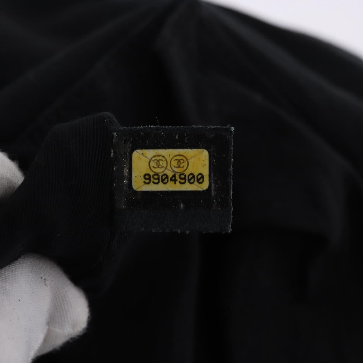Chanel Black Tweed Handbag