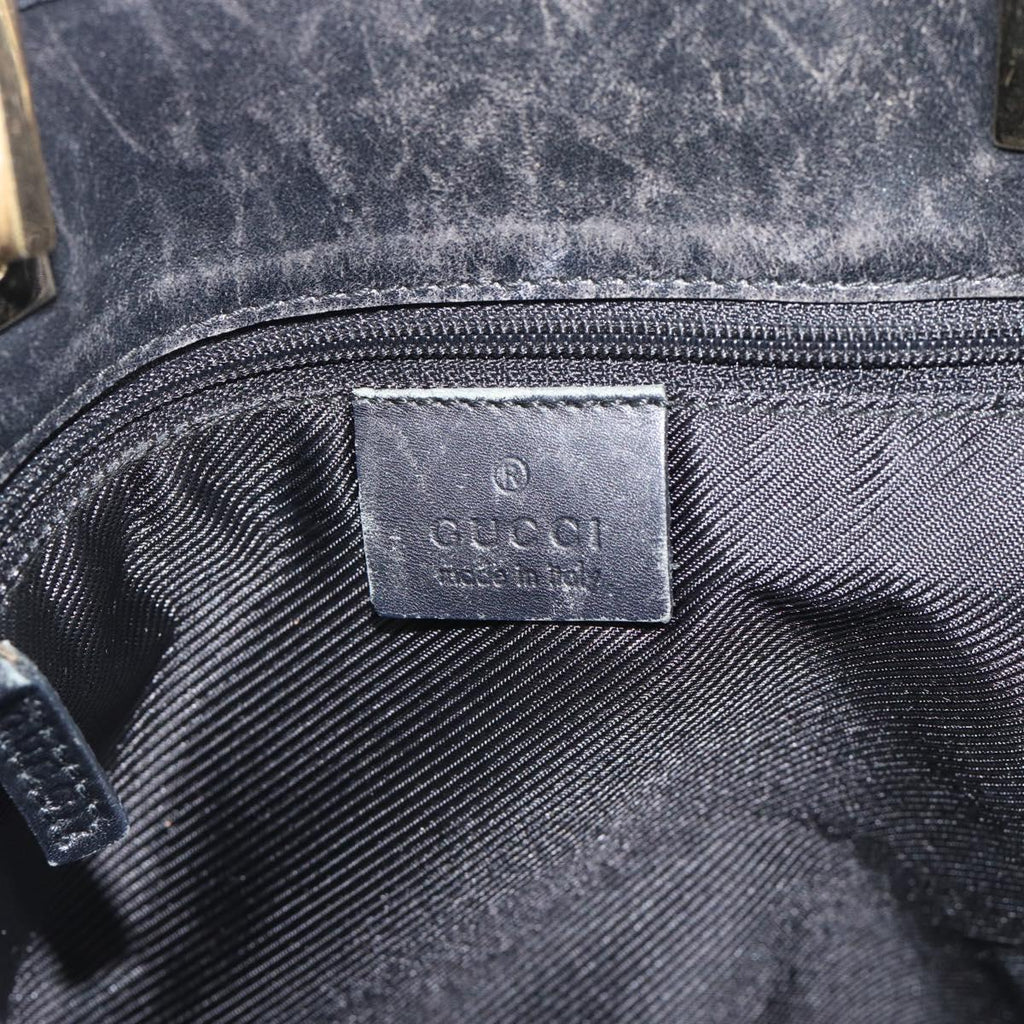 Gucci Navy Mini Monogram Tote