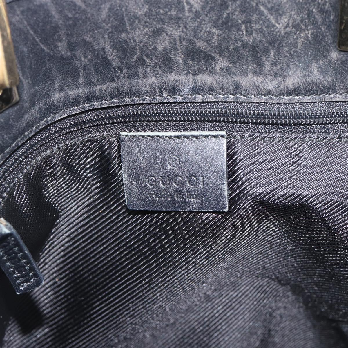 Gucci Navy Mini Monogram Tote