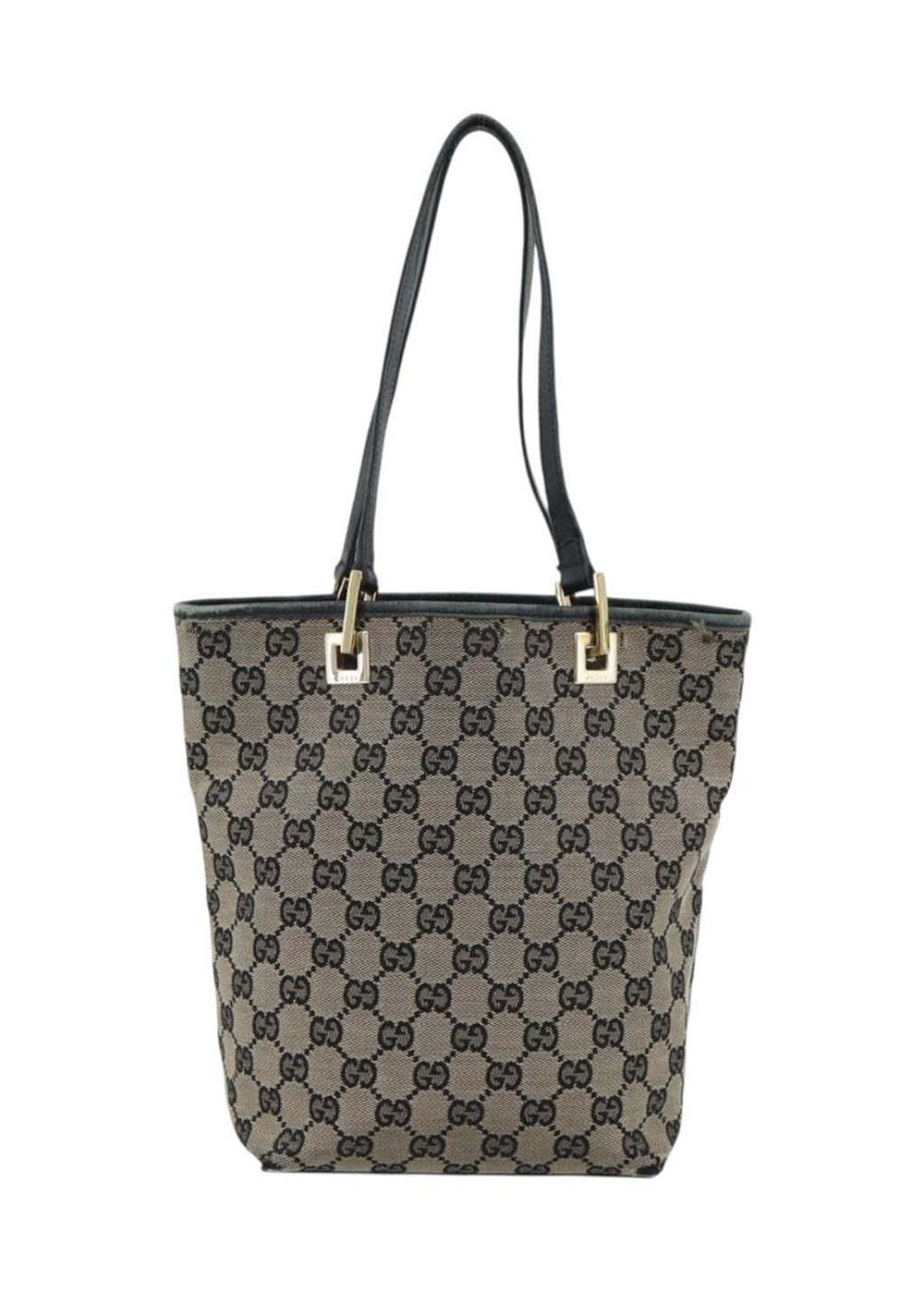 Gucci Navy Mini Monogram Tote