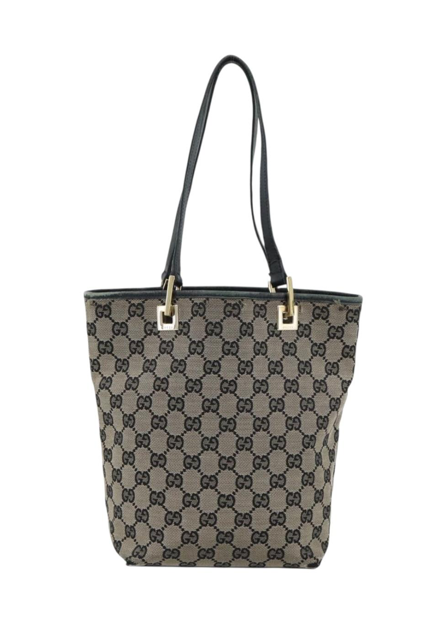 Gucci Navy Mini Monogram Tote