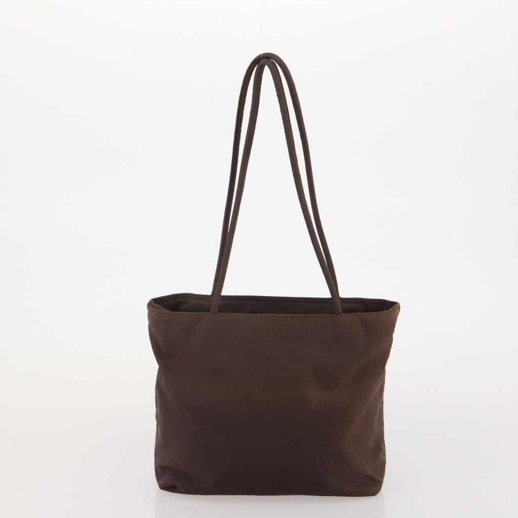 Prada Brown Nylon Tote