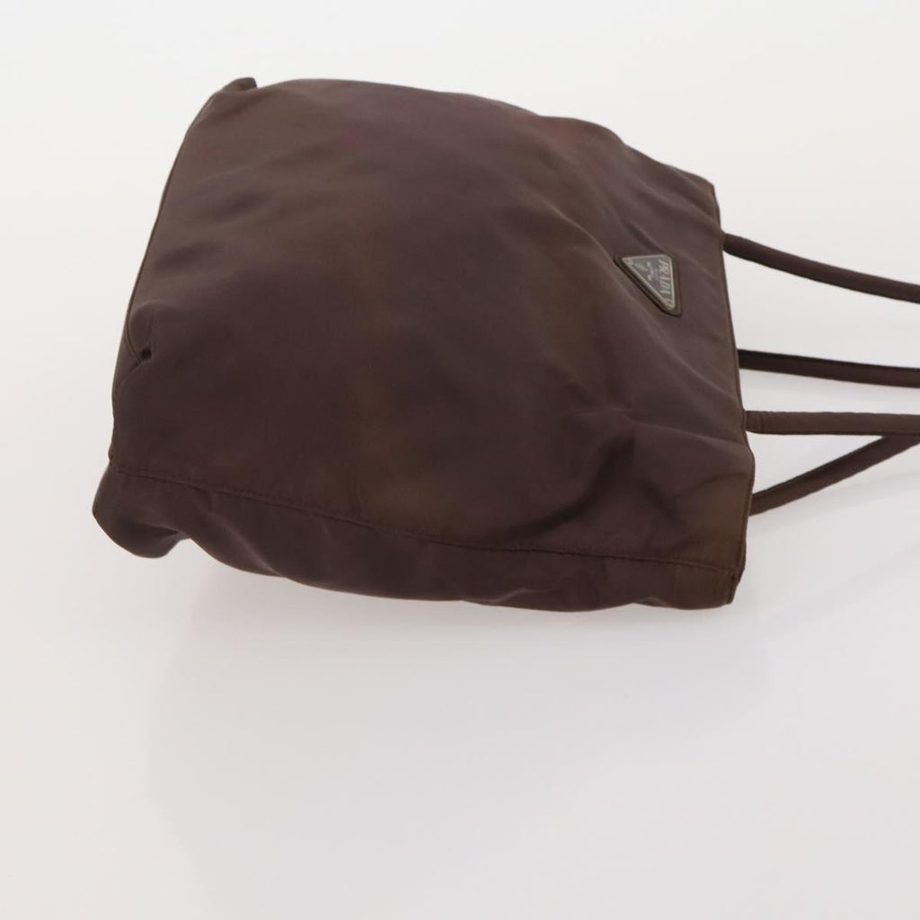Prada Brown Nylon Tote