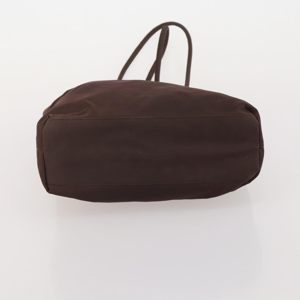 Prada Brown Nylon Tote