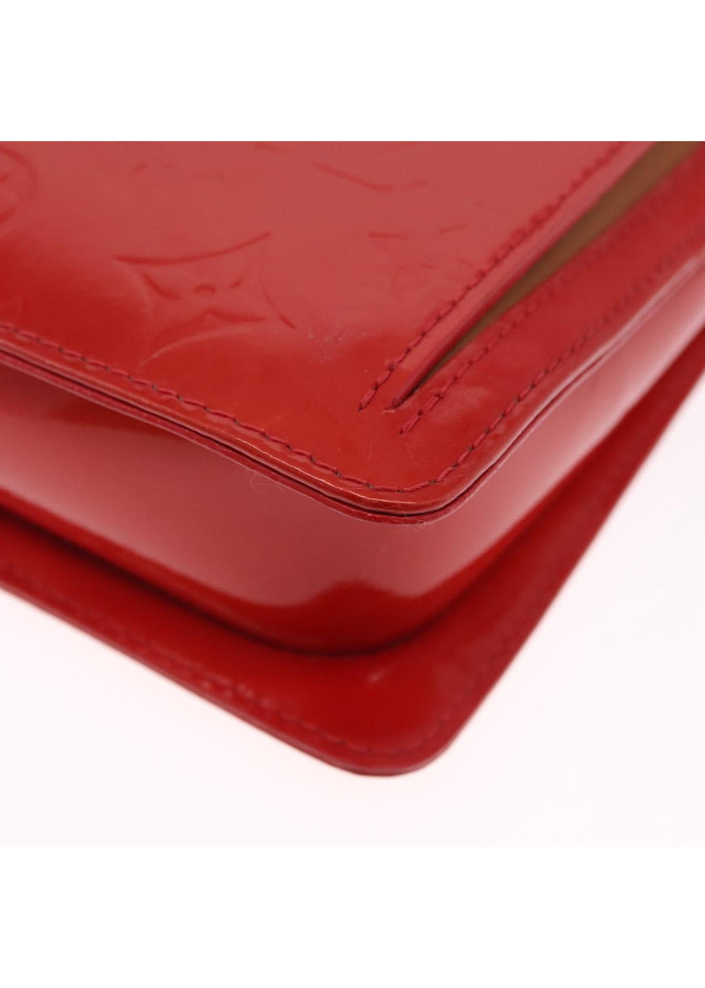 Louis Vuitton Red Vernis Mini Shoulder Bag photo 12
