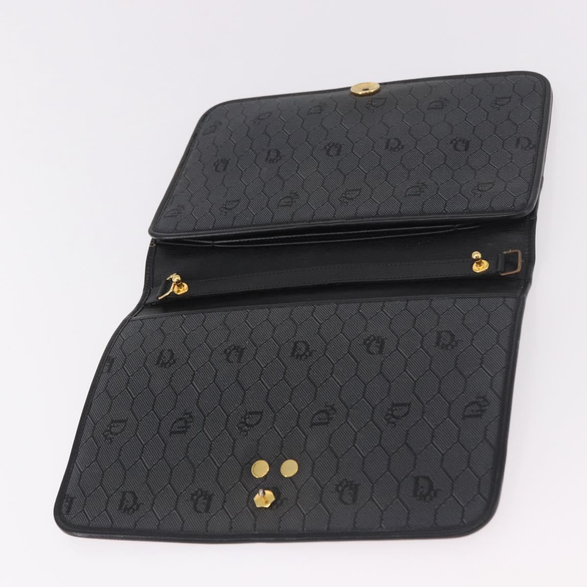 Dior Black Leather Clutch