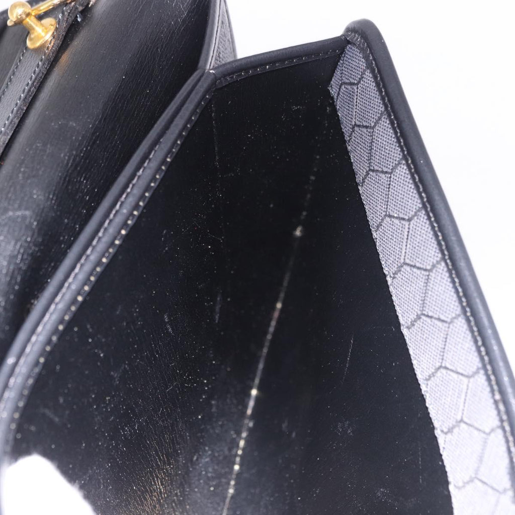 Dior Black Leather Clutch