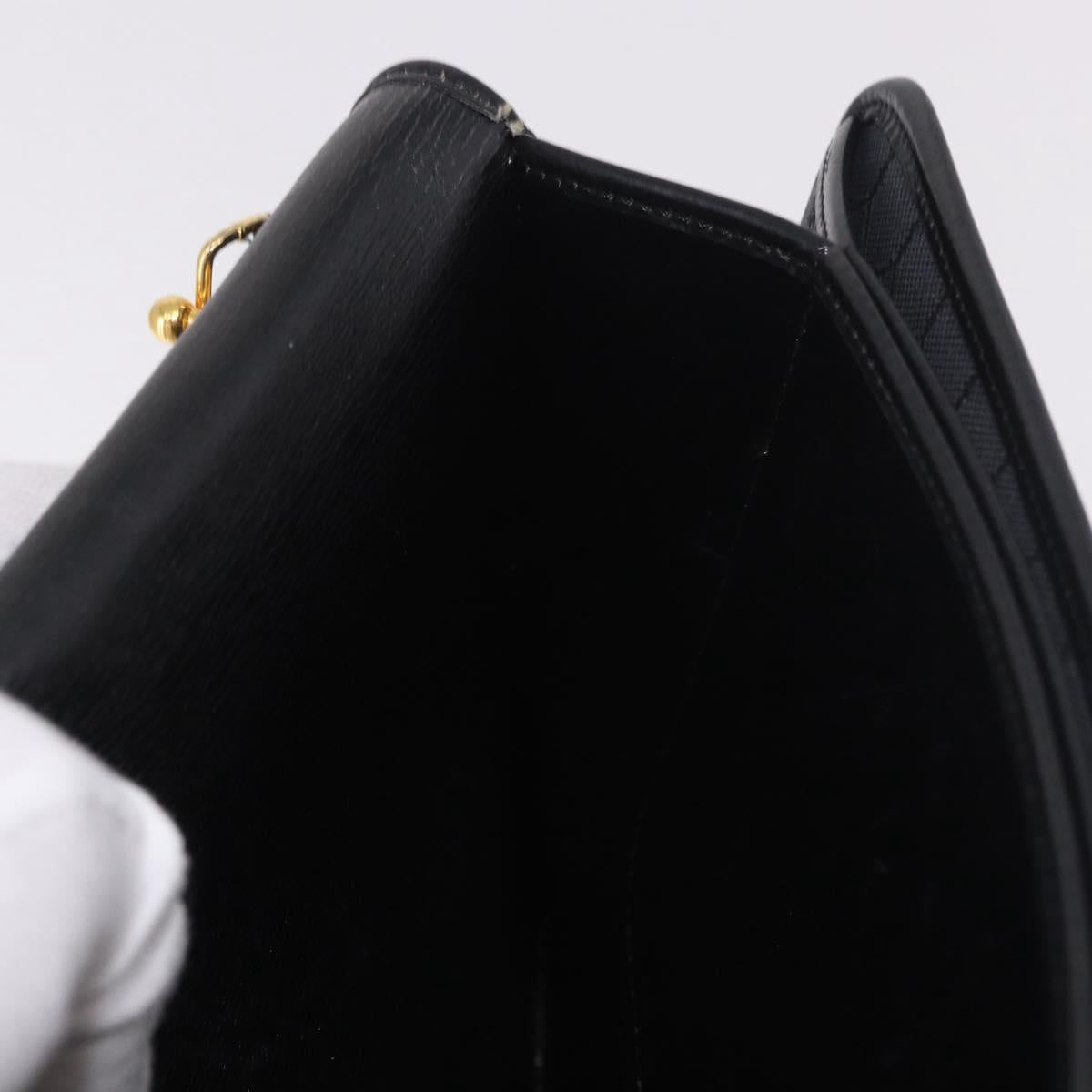 Dior Black Leather Clutch