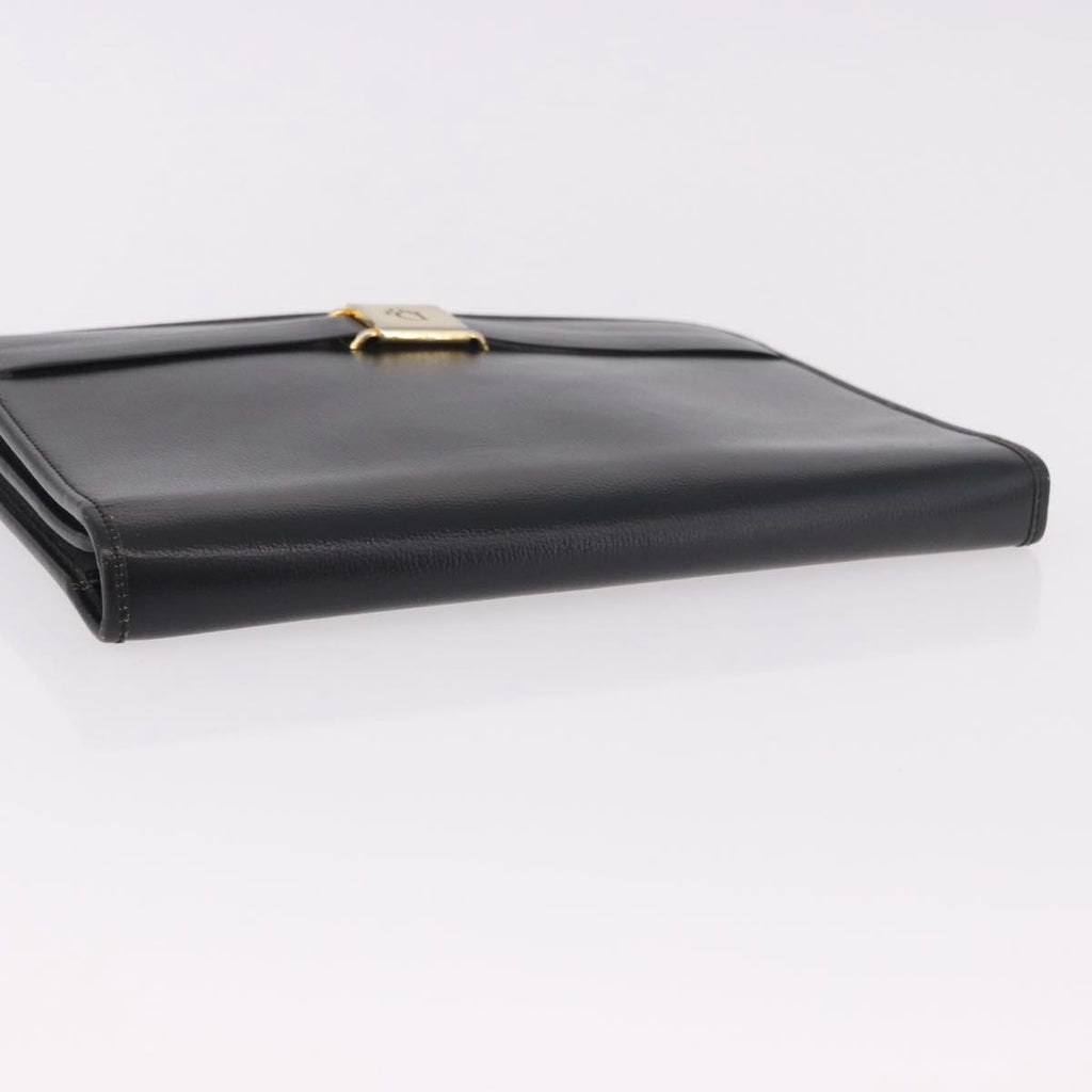 Dior Black Leather Clutch