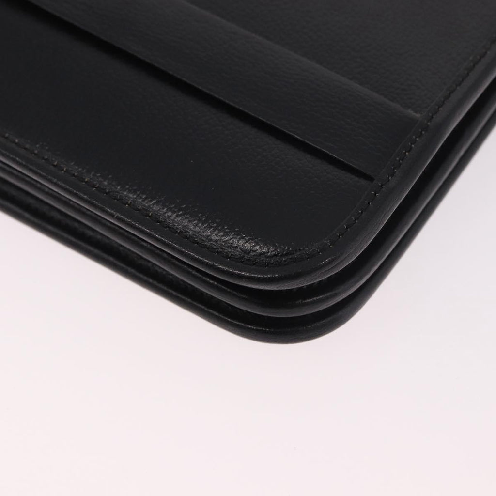 Dior Black Leather Clutch