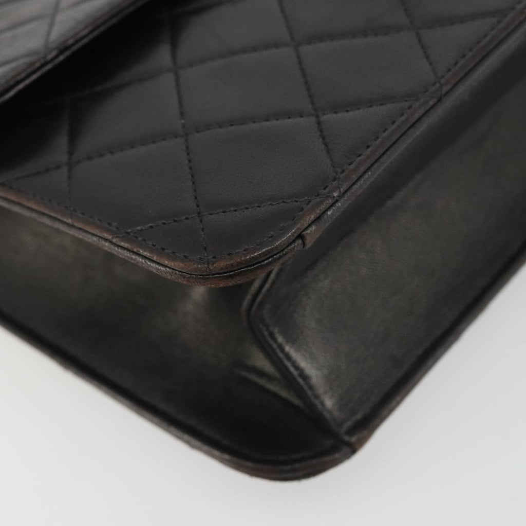 Chanel Black Quilted Leather Flap Bag