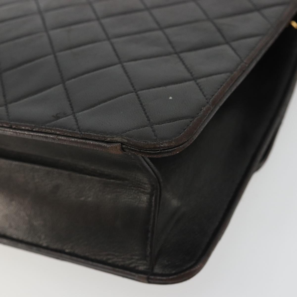 Chanel Black Quilted Leather Flap Bag
