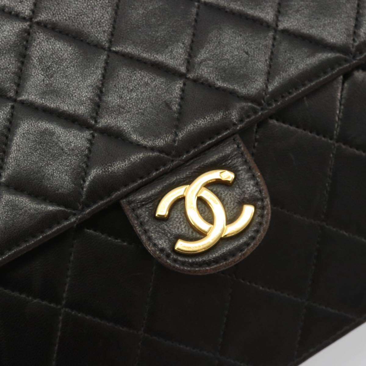 Chanel Black Quilted Leather Flap Bag