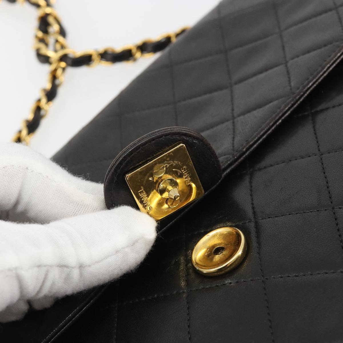 Chanel Black Quilted Leather Flap Bag