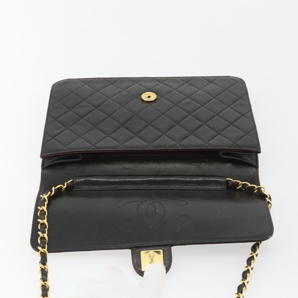 Chanel Black Quilted Leather Flap Bag
