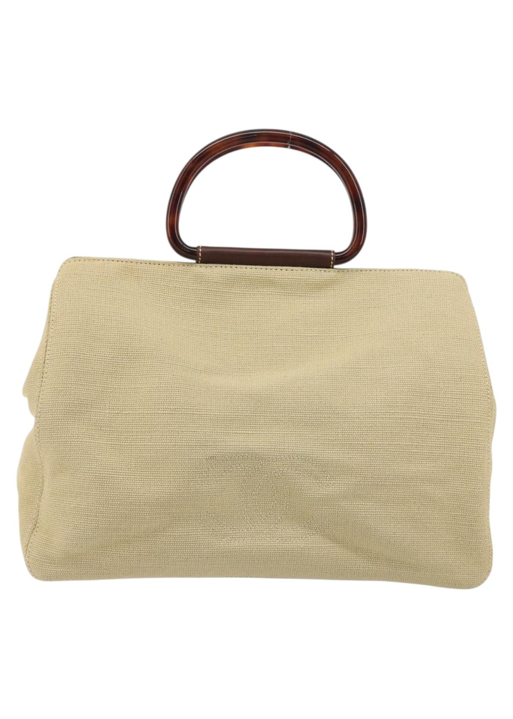 Chanel Raffia and Tortoise Handbag