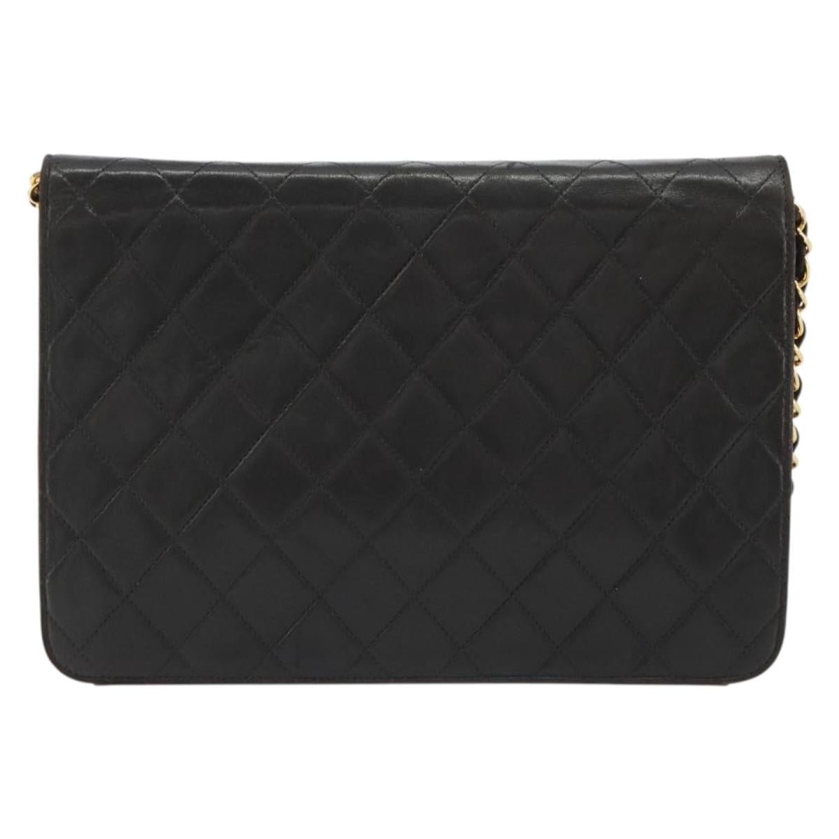 Chanel Black Quilted Leather Flap Bag