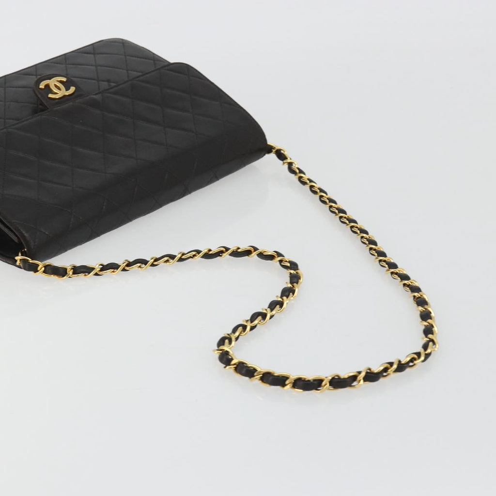 Chanel Black Quilted Leather Flap Bag
