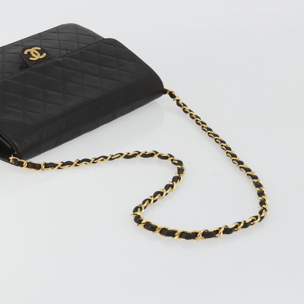 Chanel Black Quilted Leather Flap Bag