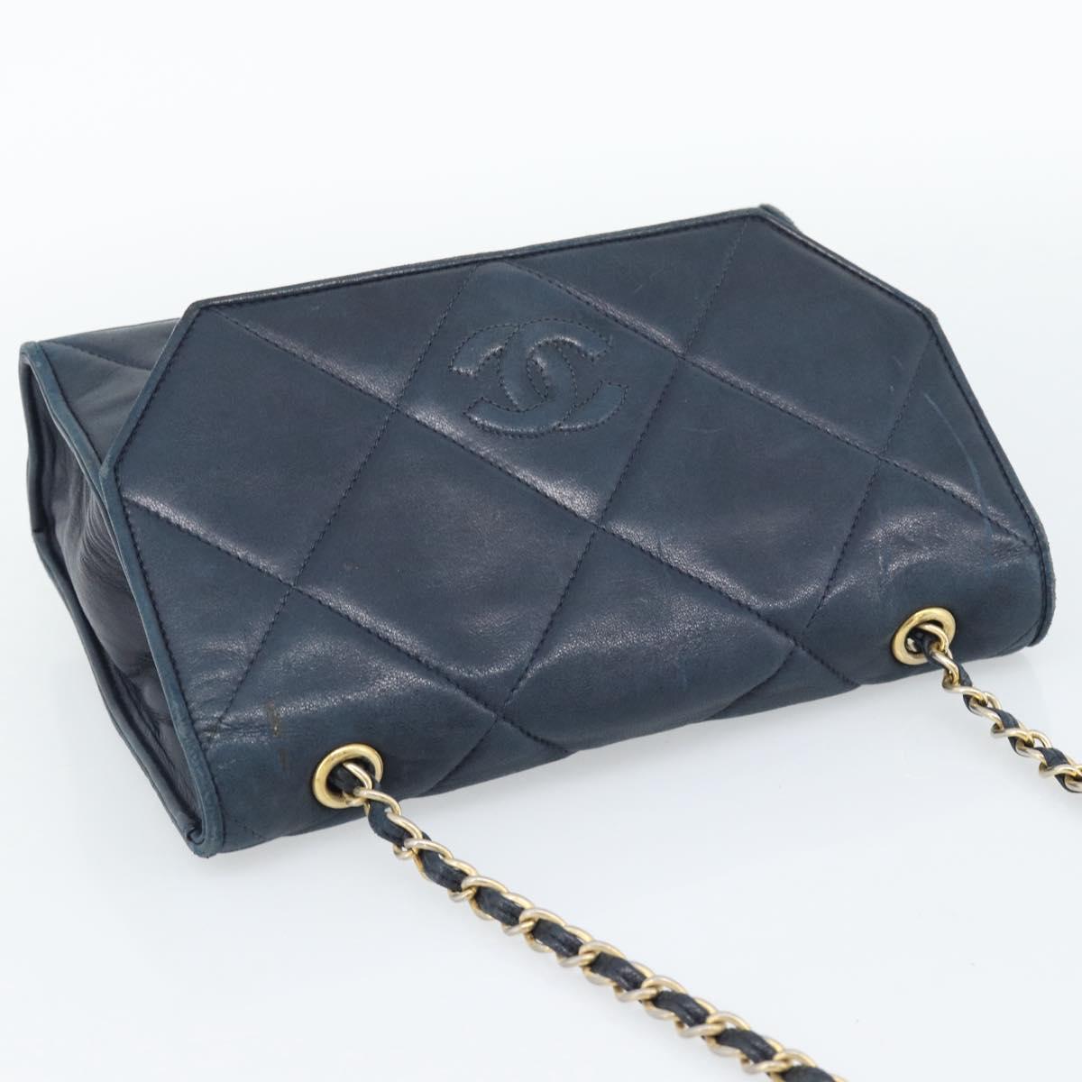 Chanel Navy Crossbody Bag