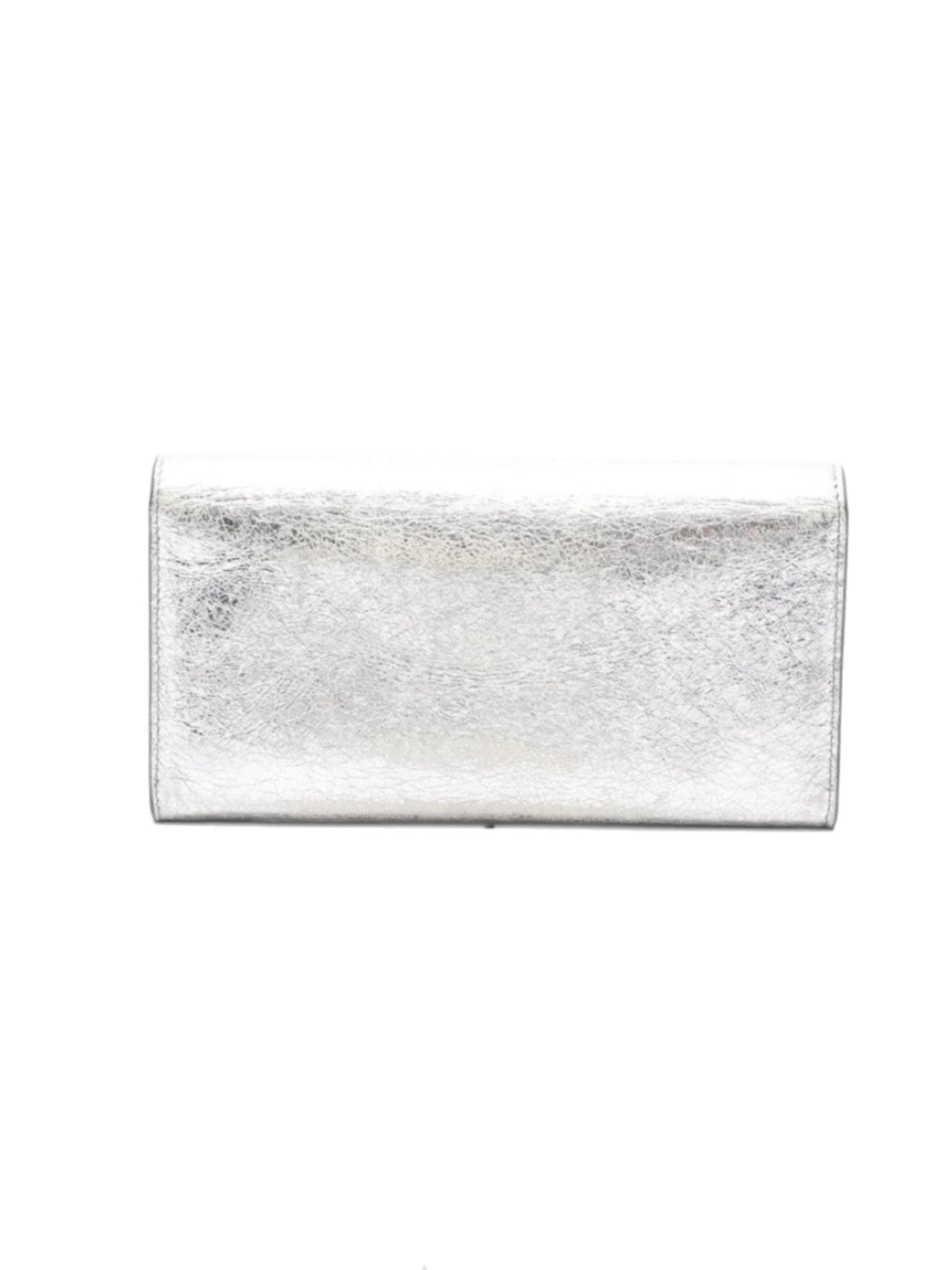 Balenciaga Envelope Silver Wallet