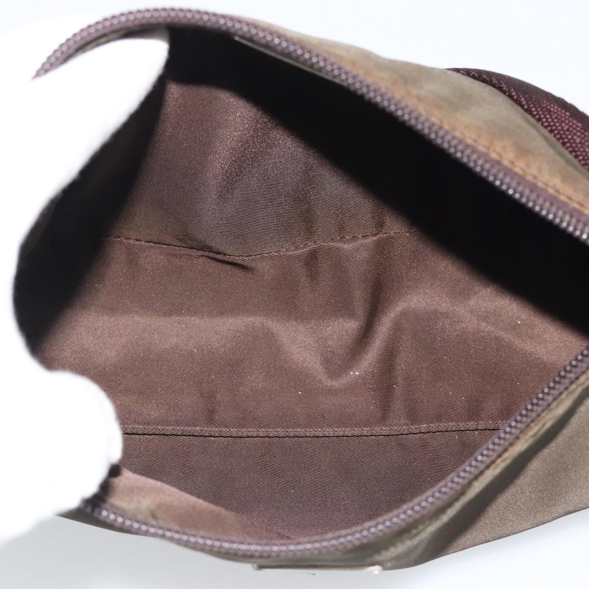 Prada Green Nylon Pochette