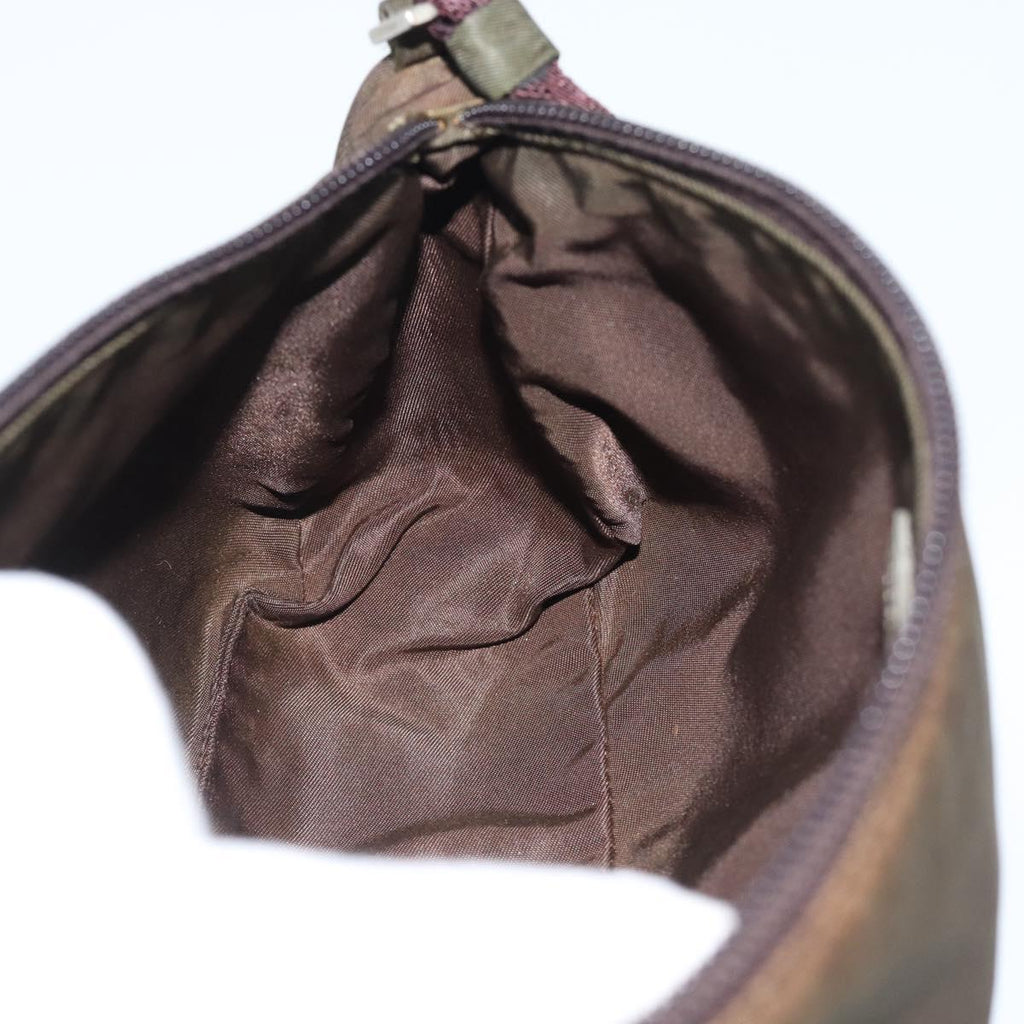 Prada Green Nylon Pochette