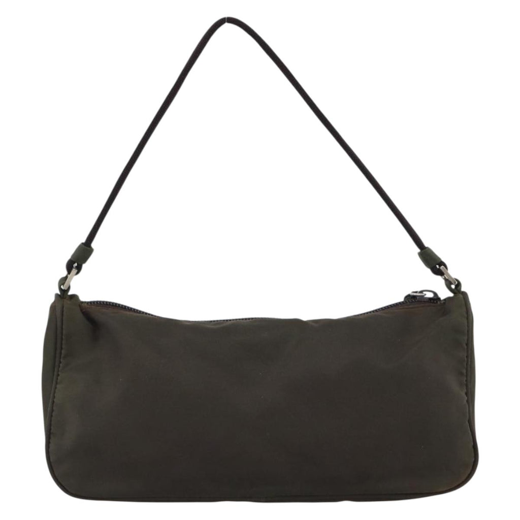 Prada Green Nylon Pochette
