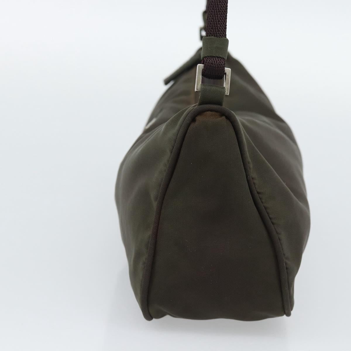 Prada Green Nylon Pochette