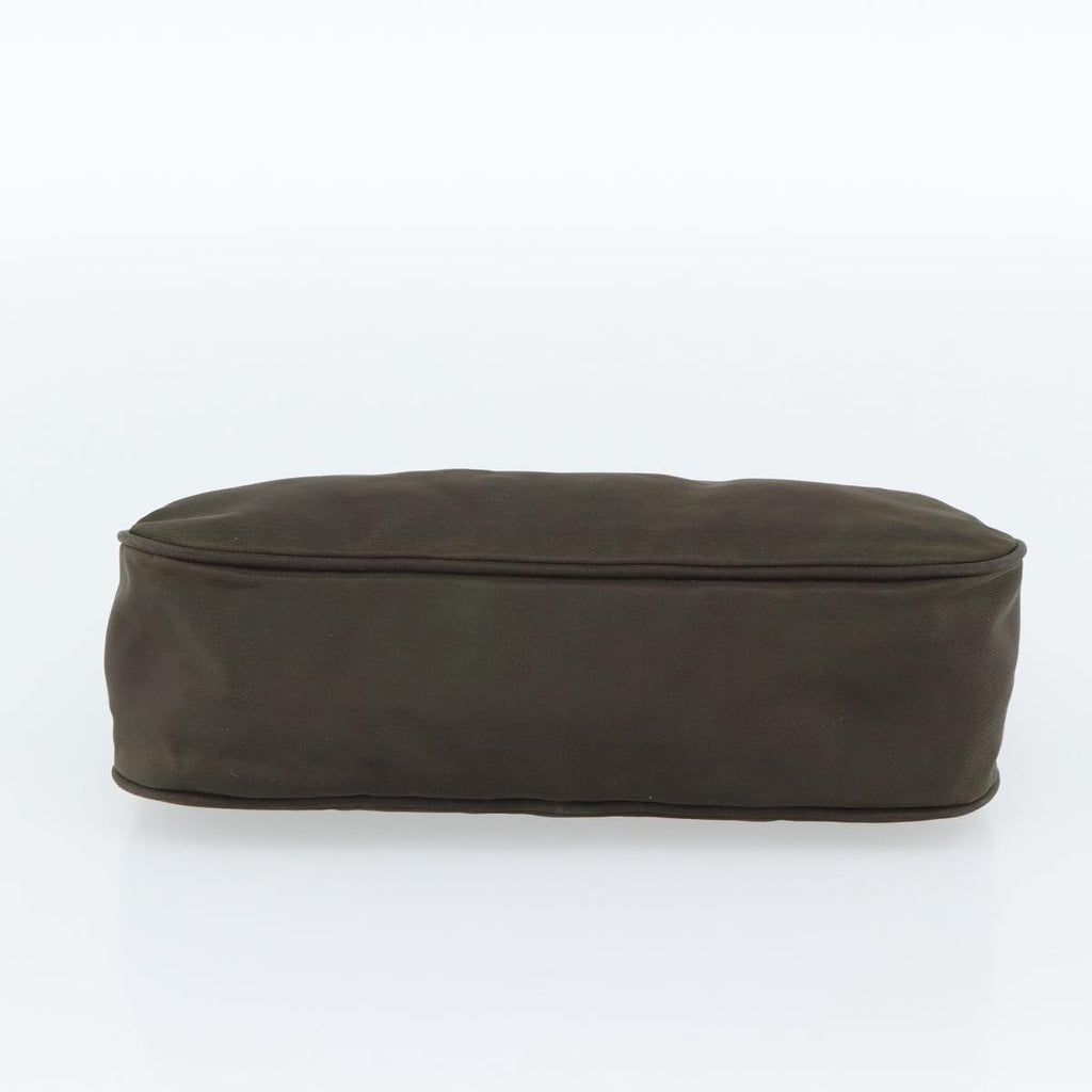 Prada Green Nylon Pochette