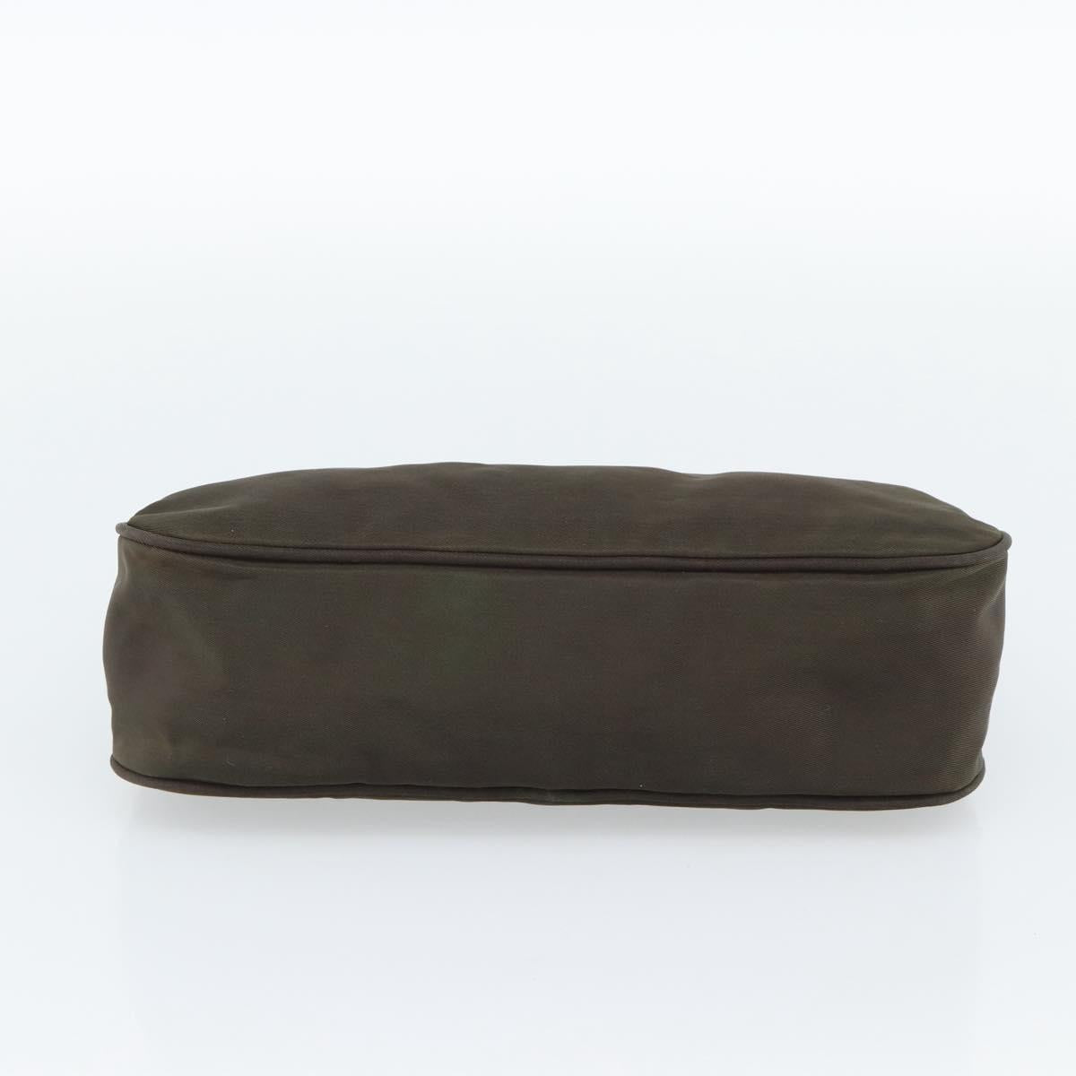 Prada Green Nylon Pochette