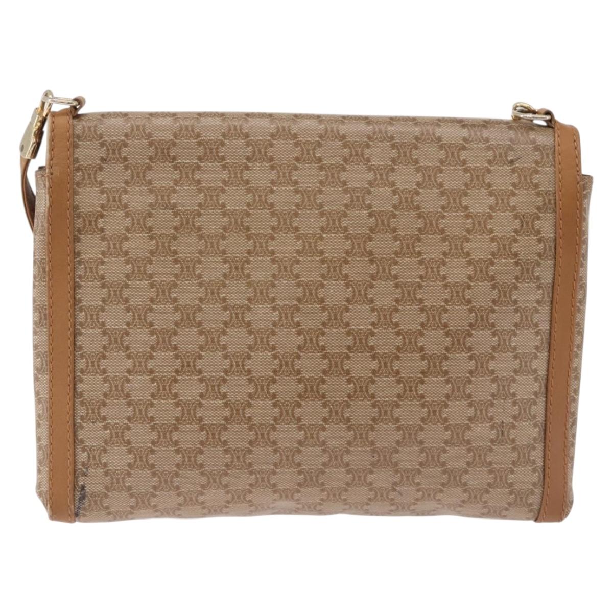 Celine Cream Macadam Crossbody