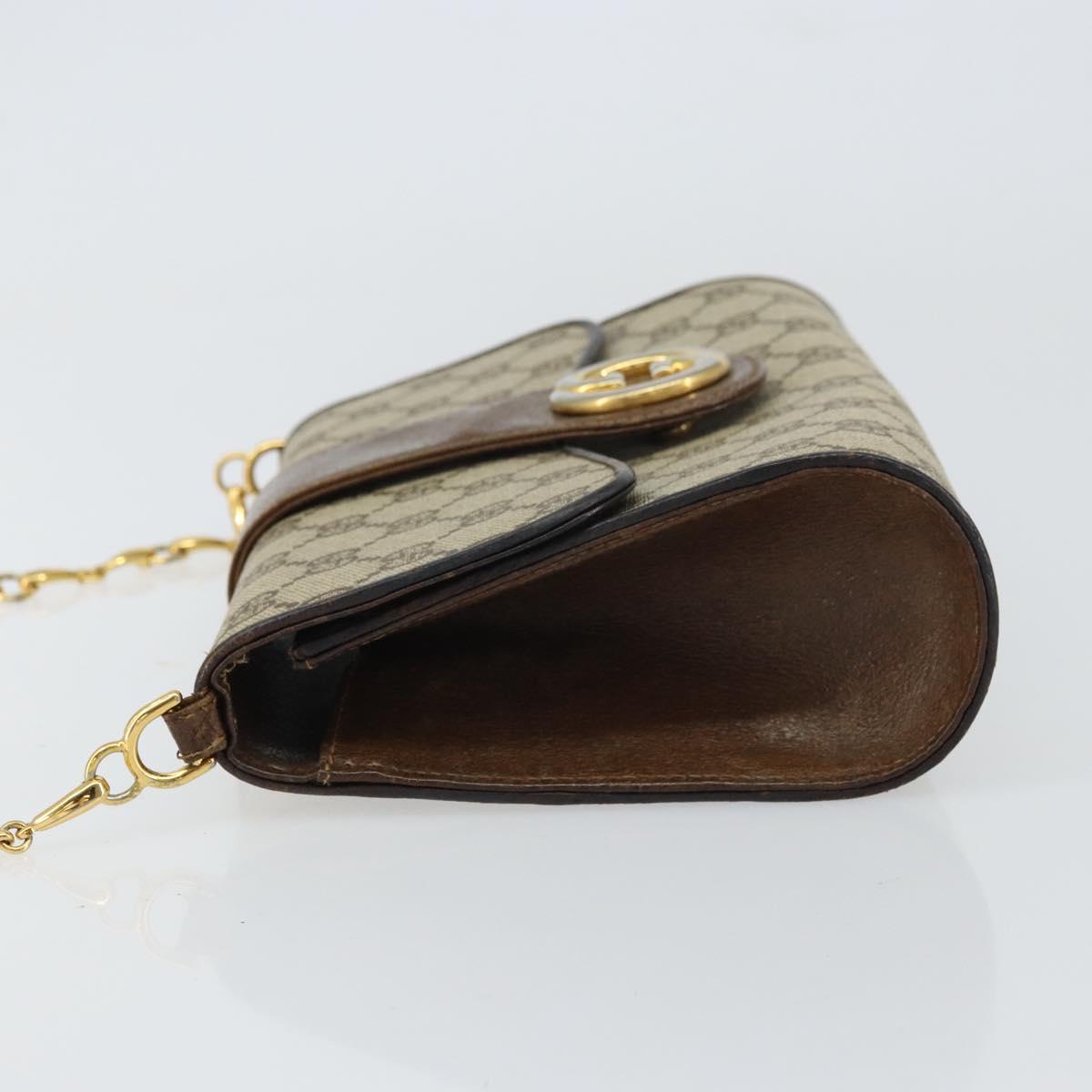 Gucci Brown Monogram Shoulder Bag