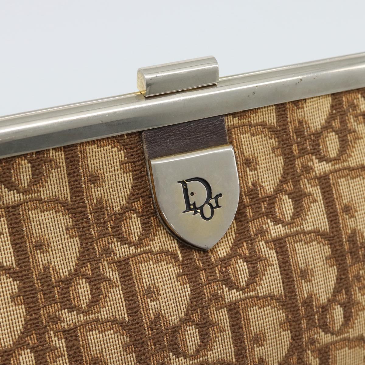 Dior Burgundy Trotter Snap Clutch